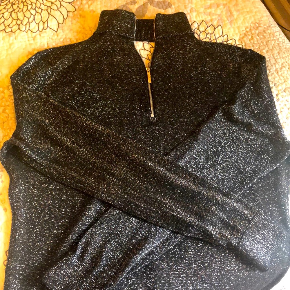 Michael Kors black and silver top